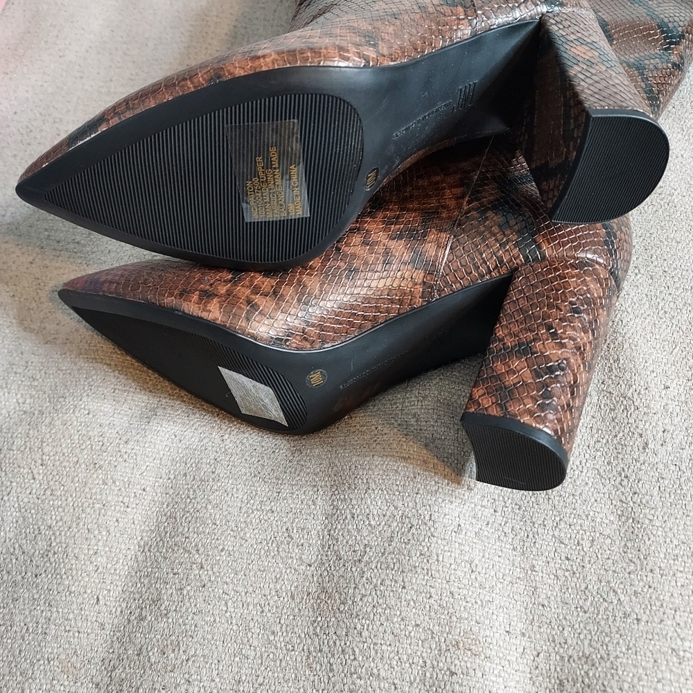 INC Paiton Block Heel knee-high boots - Picture 5 of 13